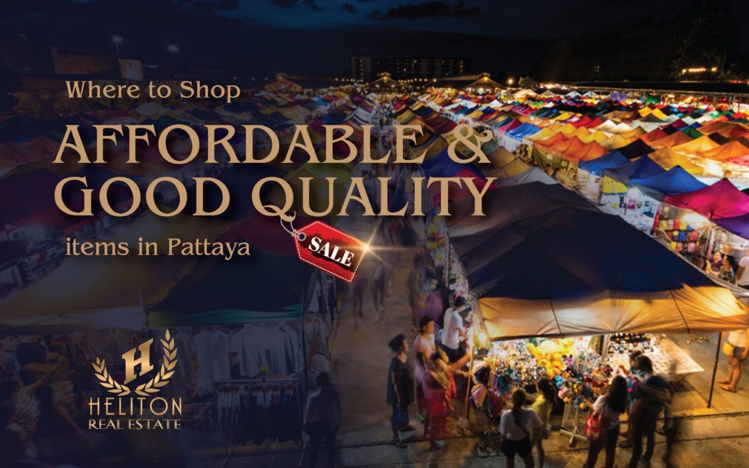 Best Markets to Shop affordable and Good Quality items in Pattaya